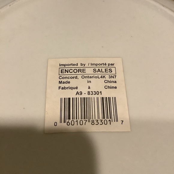 Four Dear Santa Luncheon Plates - Picture 8 of 8